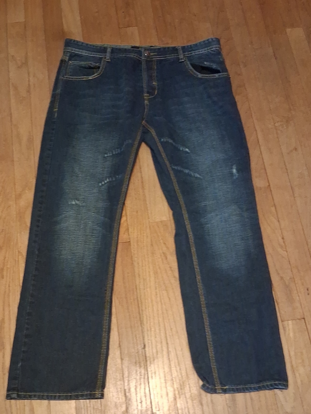 cj black low rise straight leg jeans mens 36x32